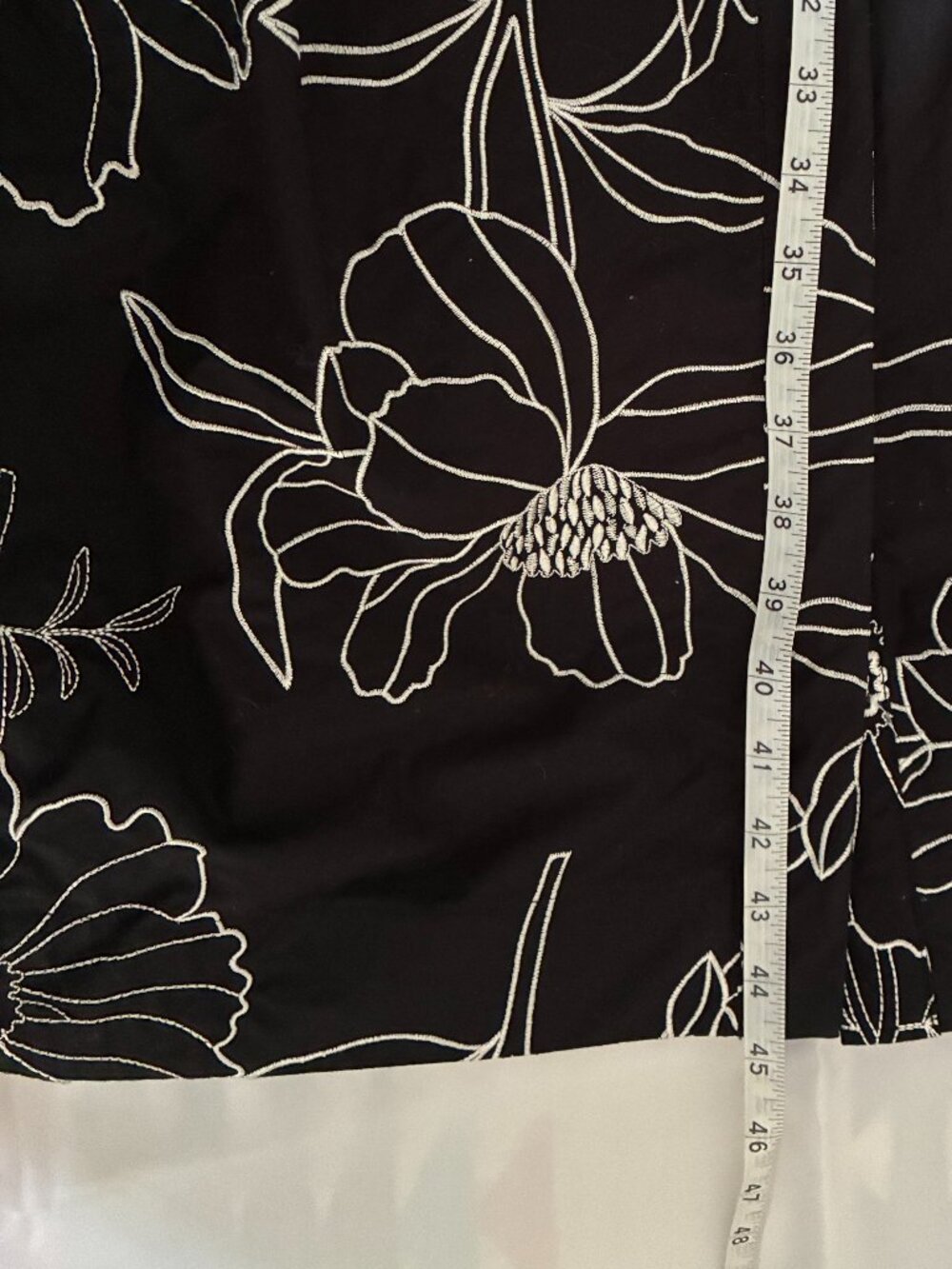 Rickie Freeman for Teri Jon Floral-embroidered Shirtdress - Picture 12 of 13